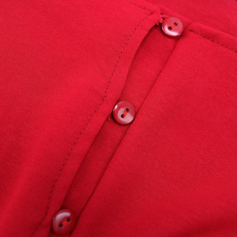 Červené Jesenné Šaty Z 50. Rokov