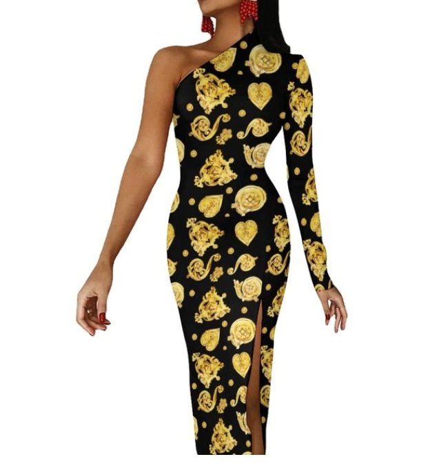 Asymetrické Šaty Zo 70. Rokov