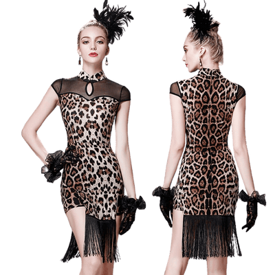 Šaty Leopard Charleston