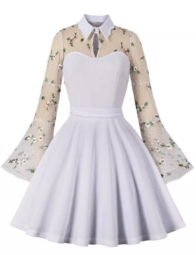 Vintage Elegantné Svadobné Šaty