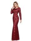 Elegantné Večerné Šaty - Gatsby Burgundy