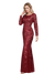 Elegantné Večerné Šaty - Gatsby Burgundy