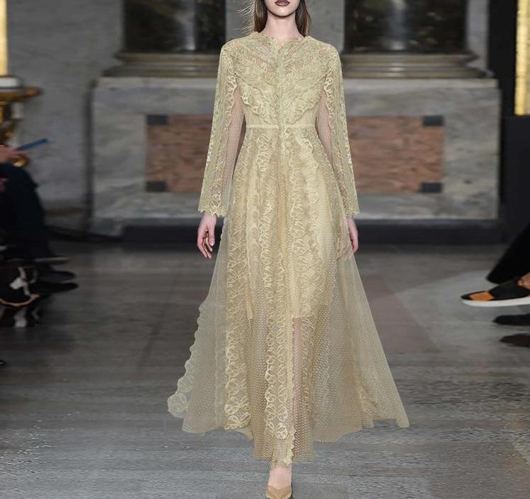 Čipkované Šaty Zo 40. Rokov