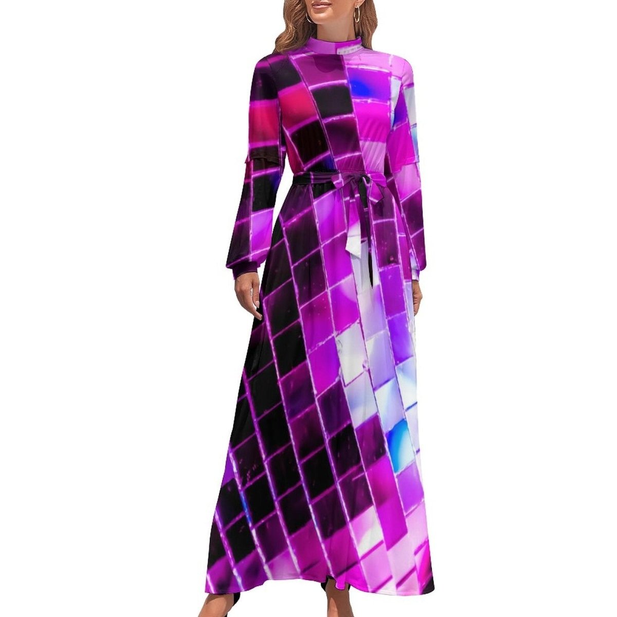 Ružové Disco Šaty Zo 70. Rokov