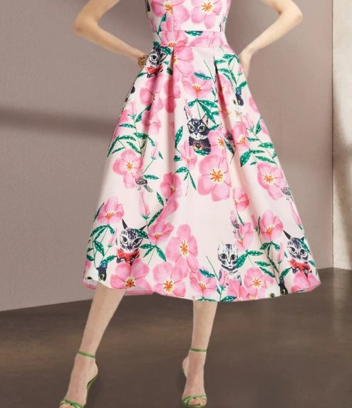 Dámske Vintage Letné Šaty