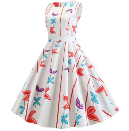 Jednoduché Šaty Z 50-Tych Rokov