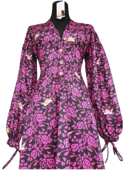 Kvetinové Šaty Zo 40. Rokov