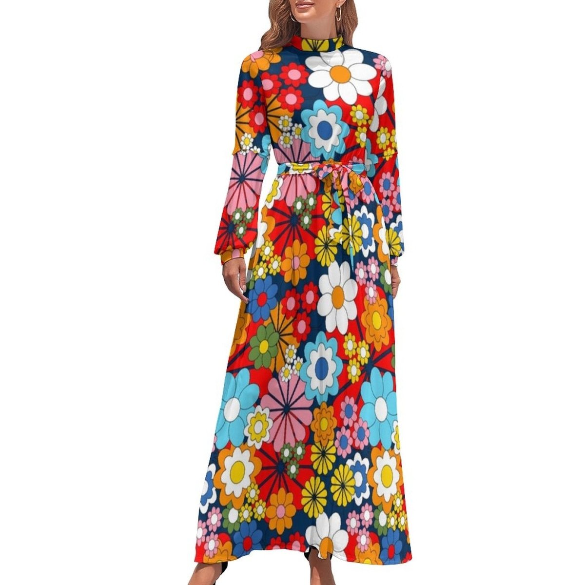 Kvetinové Šaty Zo 70. Rokov