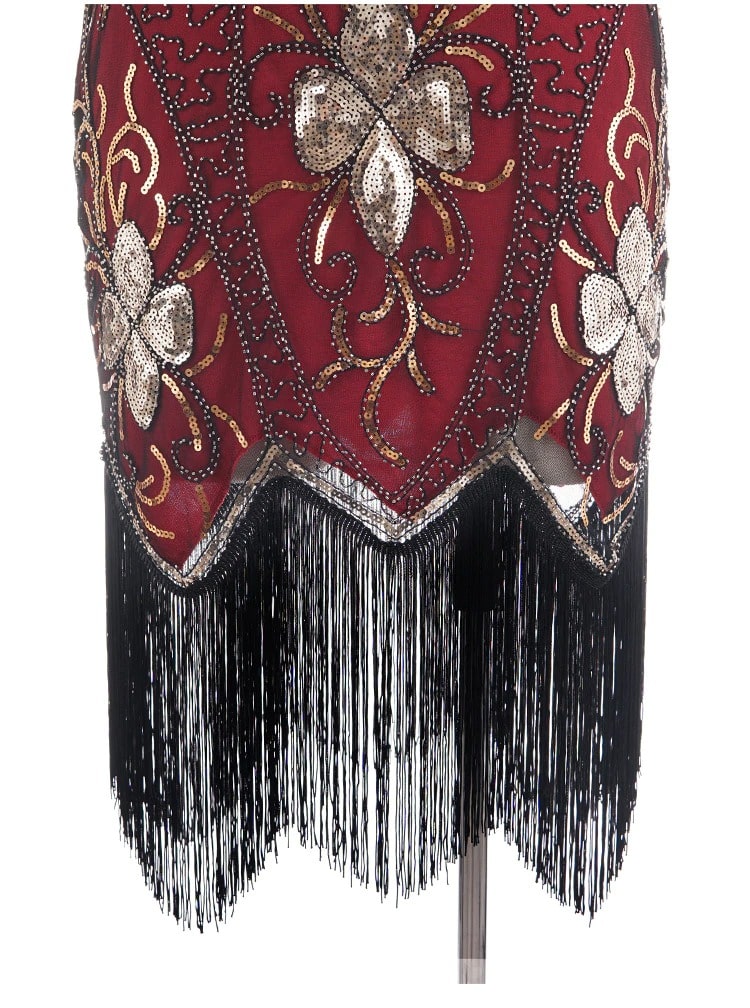 Šaty Gatsby - Red Charleston