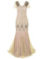 Ivory Haute Couture Dlhé Šaty Gatsby