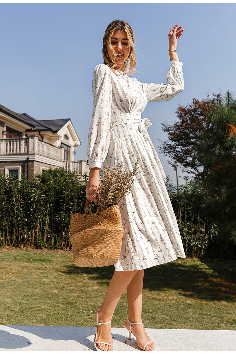 Šaty S Vintage Vzorom