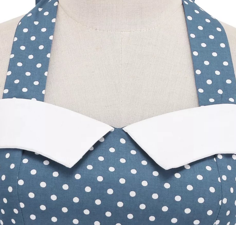 Skater Dress Blue Z 50. Rokov