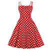 Skater Dress Red Z 50. Rokov