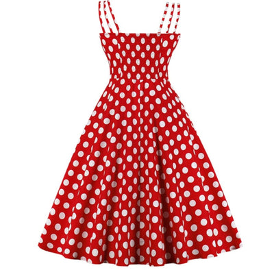 Skater Dress Red Z 50. Rokov