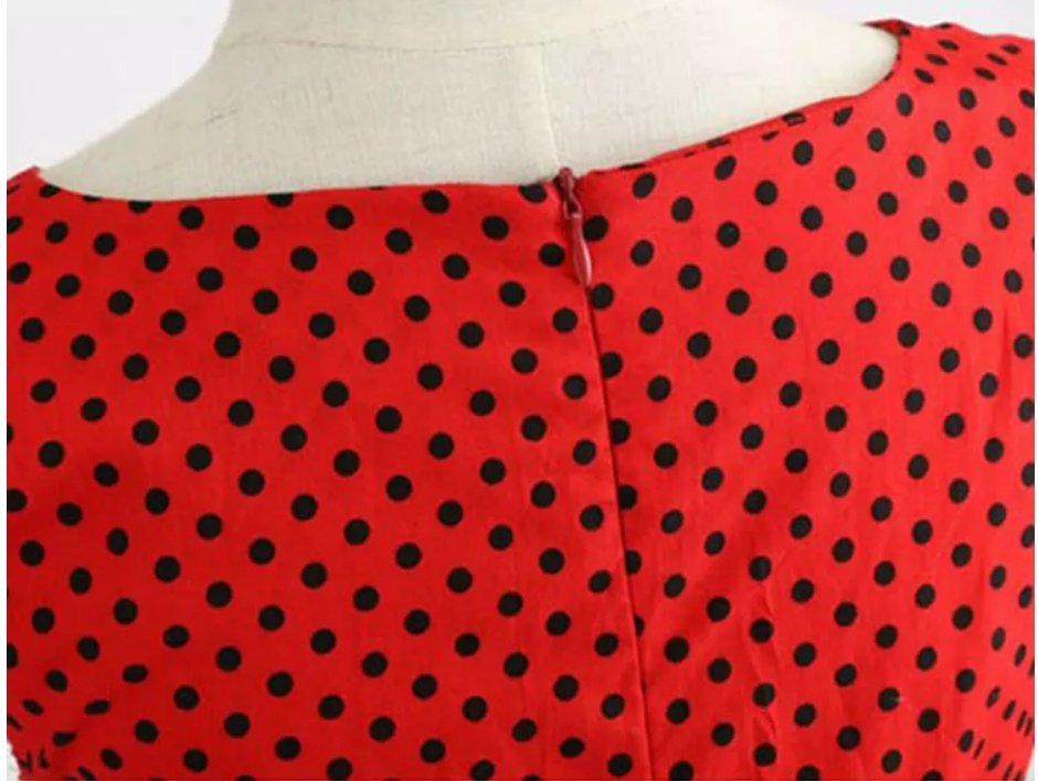 Červené Pin Up Šaty Z 50. Rokov