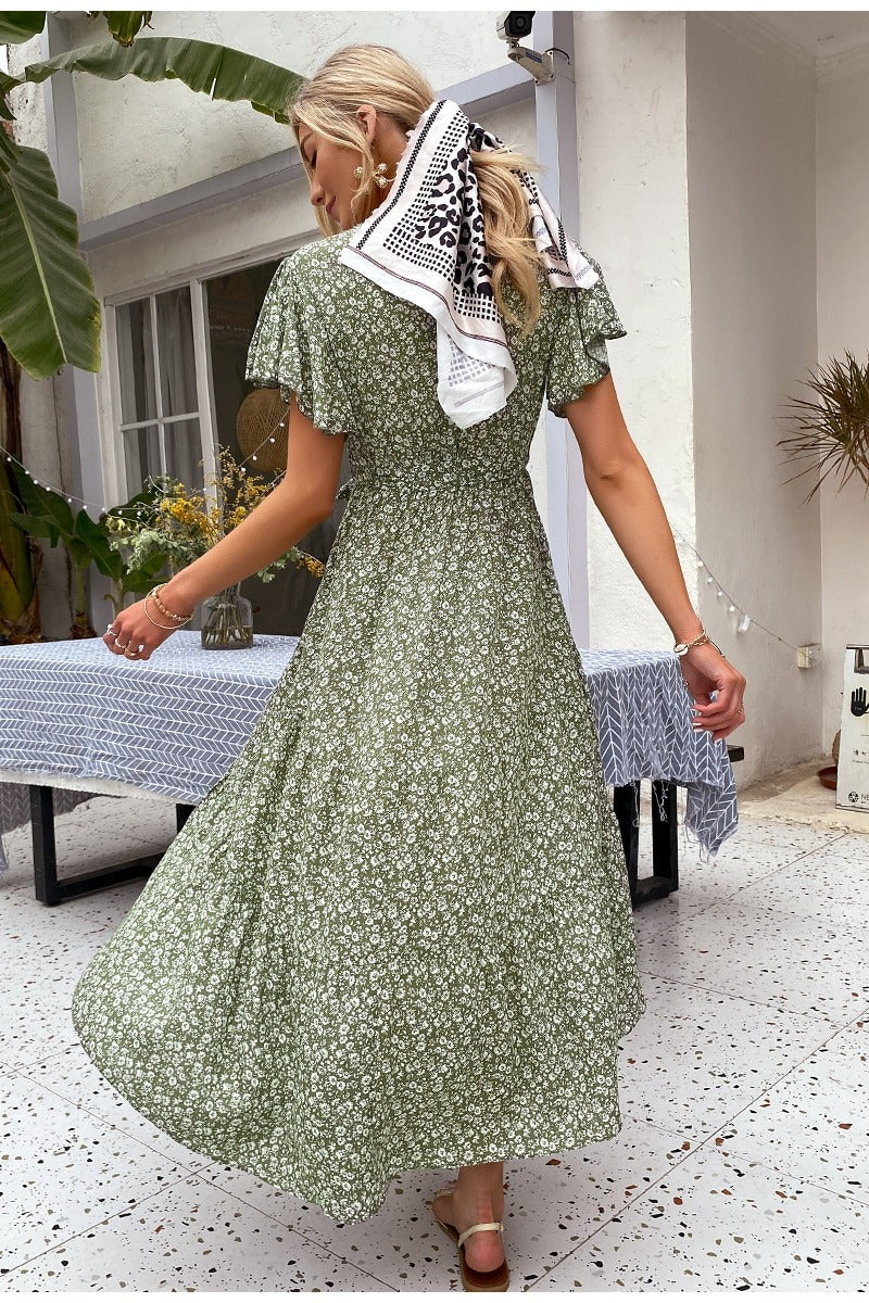 Vintage Zavinovacie Šaty