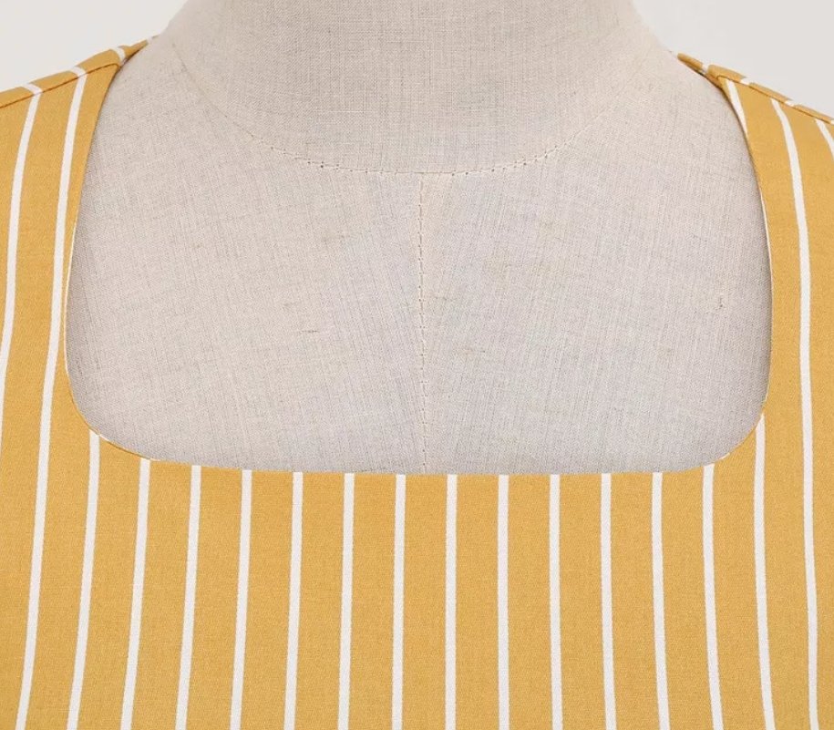 Žlté Retro Šaty Z 50. Rokov