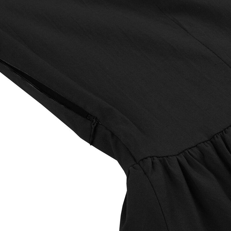 Čierne Retro Šaty Zo 60. Rokov