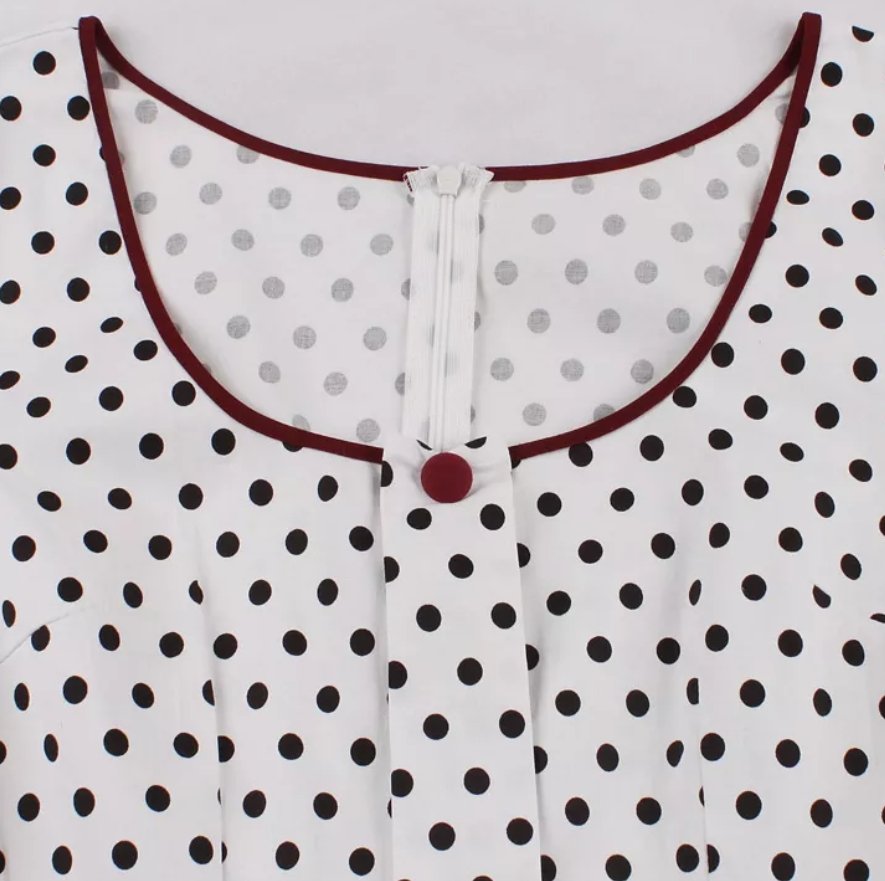 Retro Vintage Šaty Z 50. Rokov