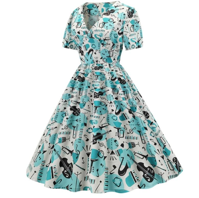 Rockové Šaty Zo 60. Rokov