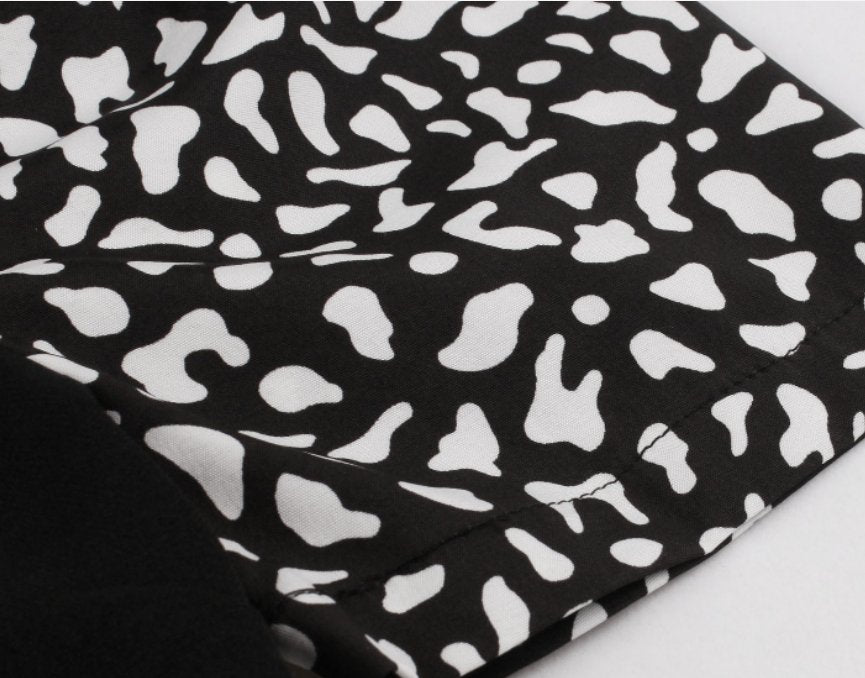 Čierne Vintage Šaty V Štýle 50-Tych Rokov