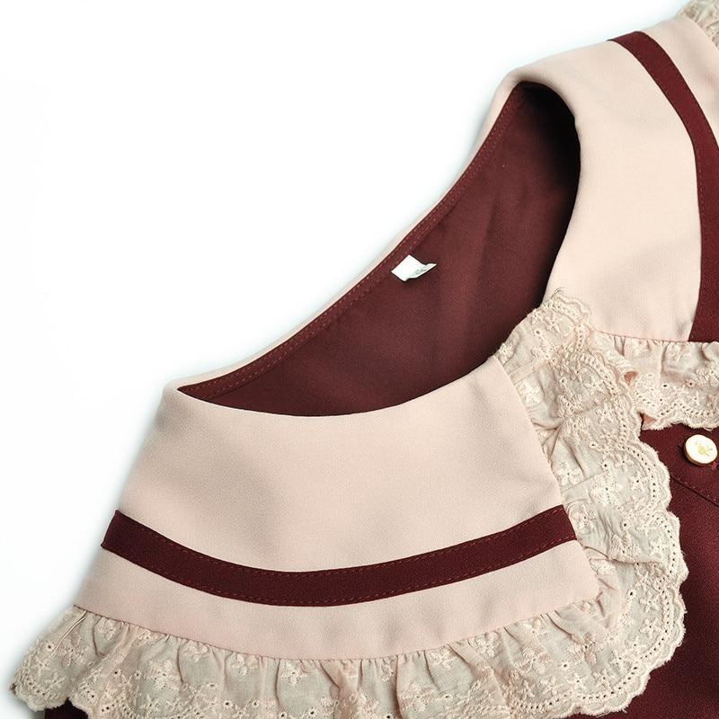 Šaty V Štýle 40. Rokov Burgundsko