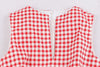 Vintage Vrecká Na Šaty Gingham