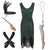 Vintage 1920 Dress Green