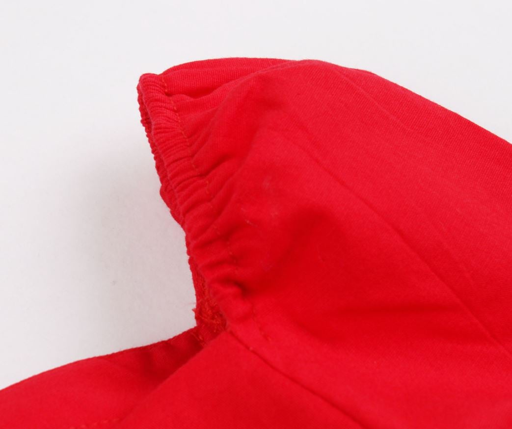 Vintage Červené Šaty 50-Tych Rokov