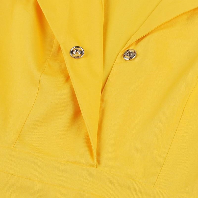 Vintage Žlté Šaty Z 50. Rokov