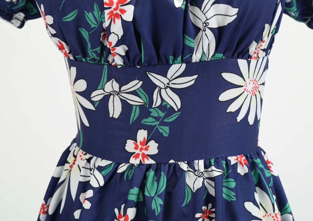 Vintage Vidiecke Šaty Zo 60. Rokov