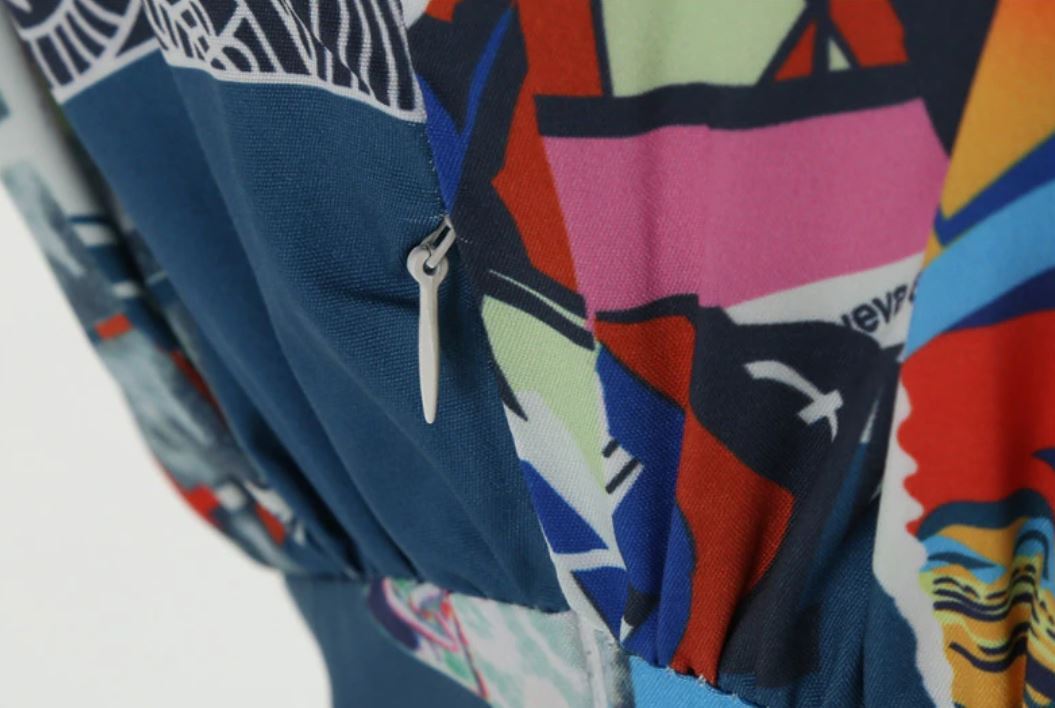 Vintage Patchworkové Šaty Zo 60. Rokov