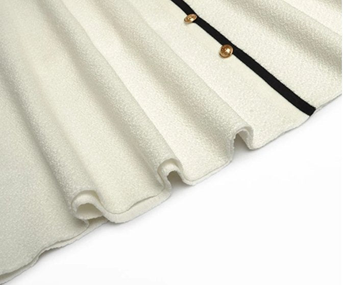 Vintage Biele Šaty Zo 40. Rokov