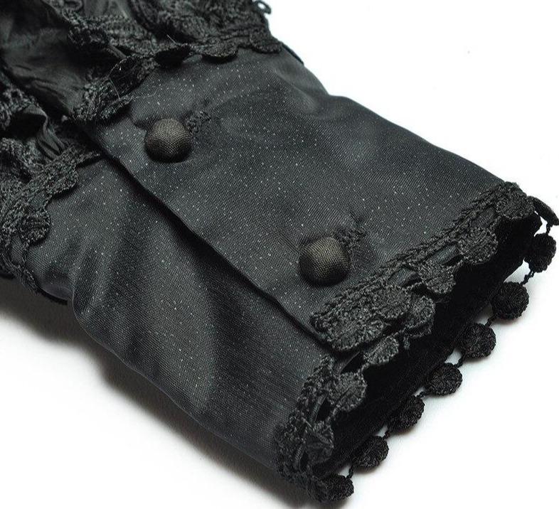 Vintage Šaty S Lampášovým Rukávom Zo 40. Rokov