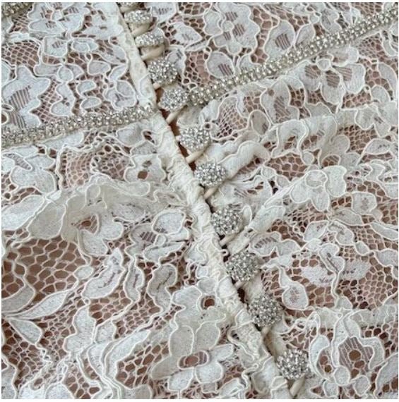 Vintage Svadobné Šaty Zo 40. Rokov