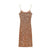 Vintage Khaki Bodycon Šaty Zo 40. Rokov