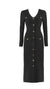 Vintage Čierne Bodycon Šaty Zo 40. Rokov