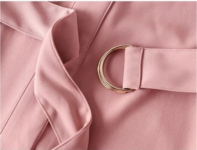 Vintage 40s Old School Dress Ružové