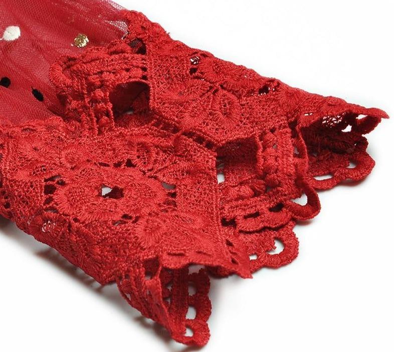 Vintage Červené Večerné Šaty Zo 40. Rokov