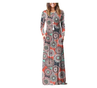 Hippie Chic Zimné Šaty
