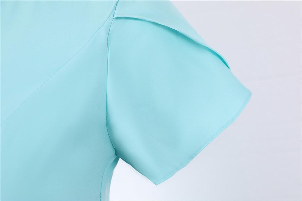 Vintage Šaty Gombíky Modré