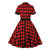 Košeľové Šaty Vintage Check