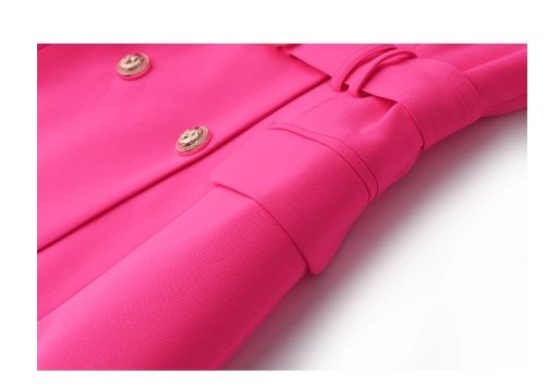 Vintage Ceruzkové Šaty Fuschia Zo 40. Rokov