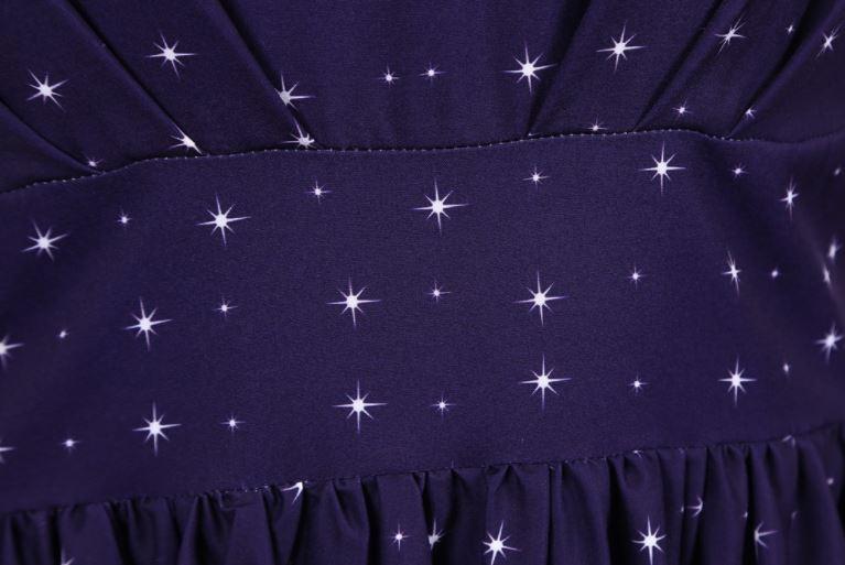 Vintage Námornícke Vianočné Šaty