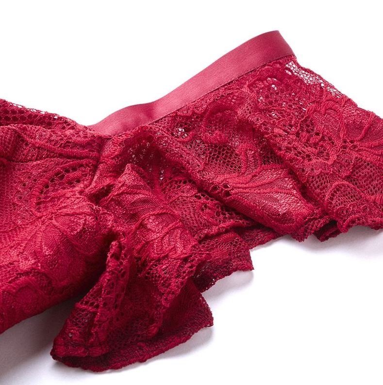 Vintage Červené Večerné Šaty