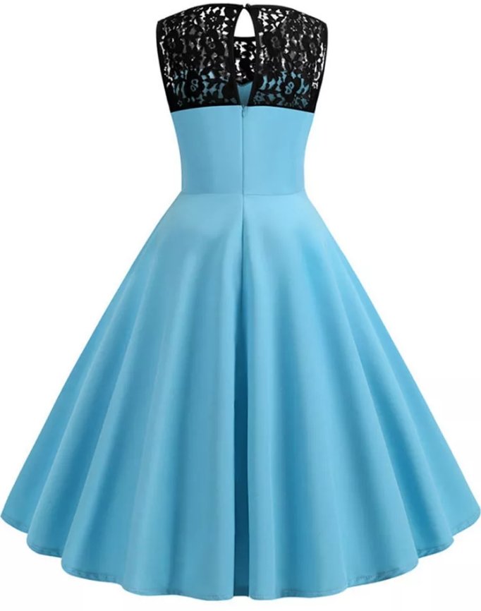 Vintage Pastelové Šaty Pre Služobníctvo