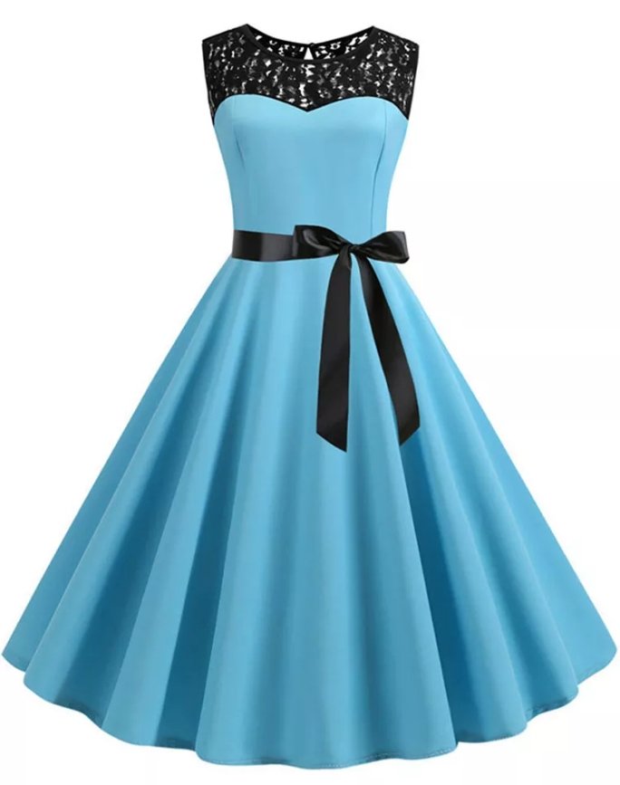 Vintage Pastelové Šaty Pre Služobníctvo