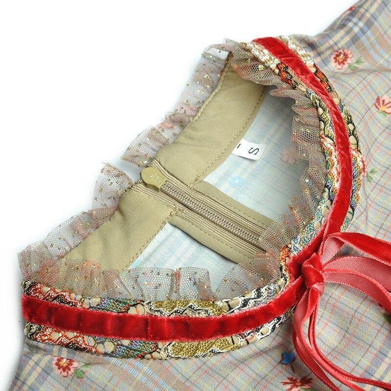 Vintage Bavlnené Šaty