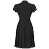 Vintage Plus Size 50. Šaty Čierne