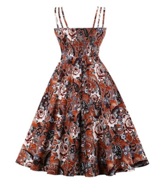 Vintage Šaty Veľkej Veľkosti S Bielou Kávou